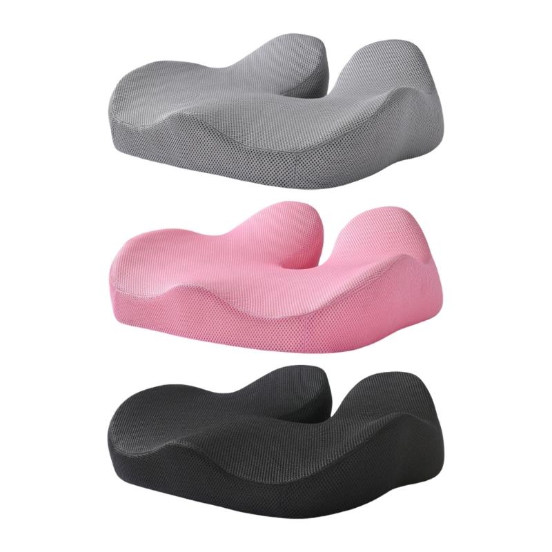 Thickened Pressure Relief Sitting Pillow Removable Washable Cover for Sedentary Work Driving Comfort