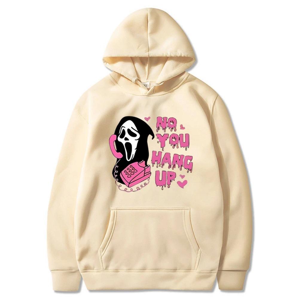 Women Graphic Print Hoodies 2025 New Autumn Fashion Harajuku Long Sleeve Hooded Sweatshirts Female Vintage Casual Loose Hoodie