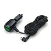 Dual Mini USB Car Charger Micro USB Lighter Cable 11.5ft Power Cord Supply Socket Charger For DVR Dash Camera GPS Video Recorder