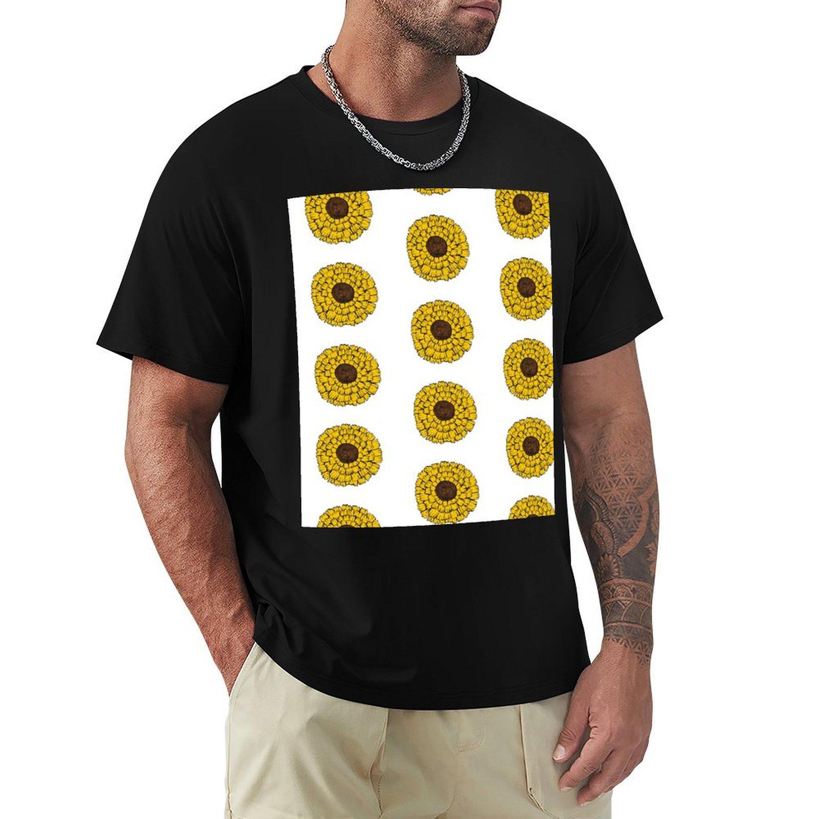 

This flower looks like a sunflower TShirt shirts graphic tees shirts graphic tee mens t shirt 4XL