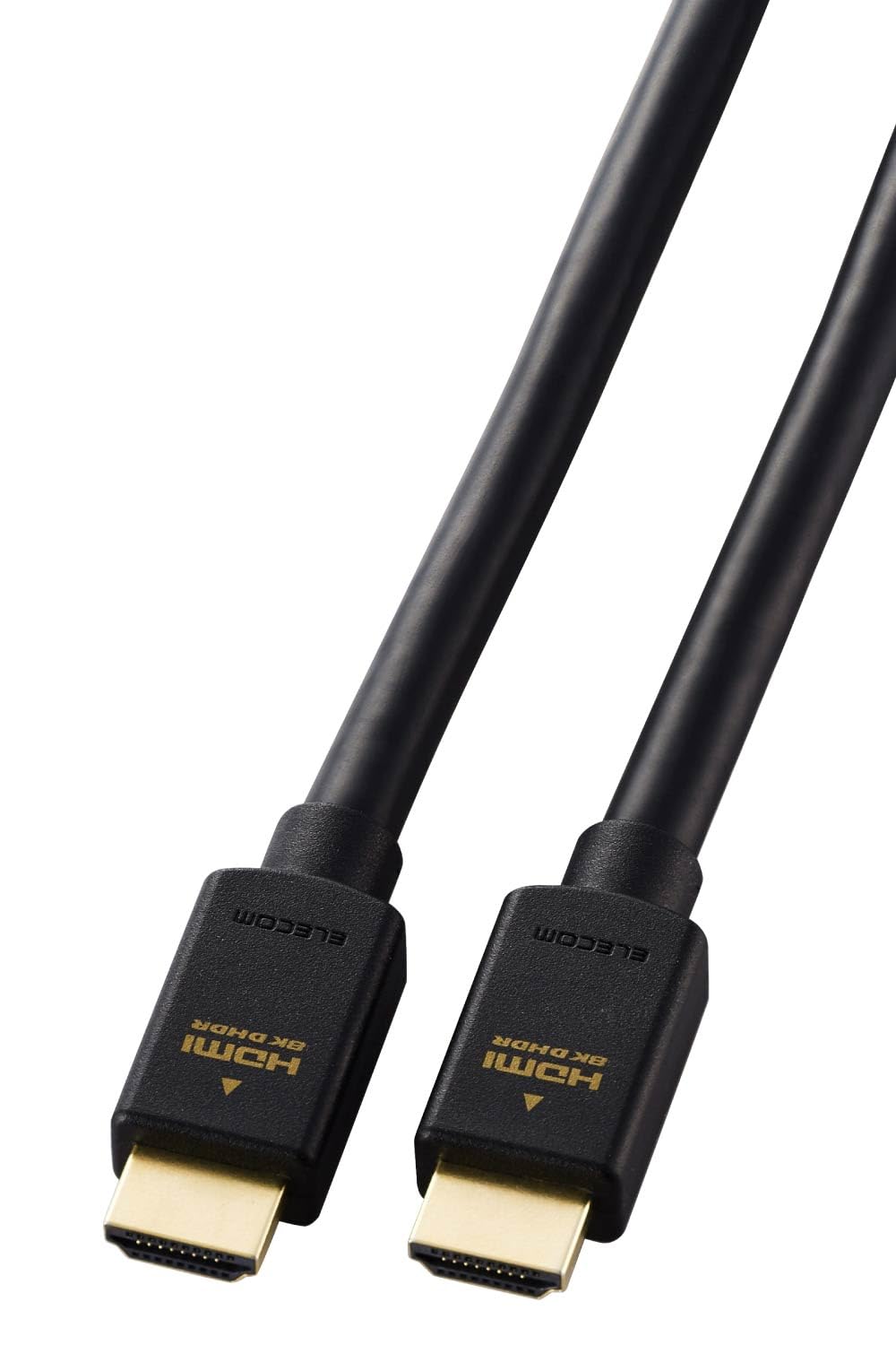 

ELECOM HDMI Cable 5m Ultra High Speed 48Gbps Ultra High Speed High Speed HDMI Cable Certified For Game Black 8K/60Hz 4K/120Hz [Ultra Product] TVs, чорний
