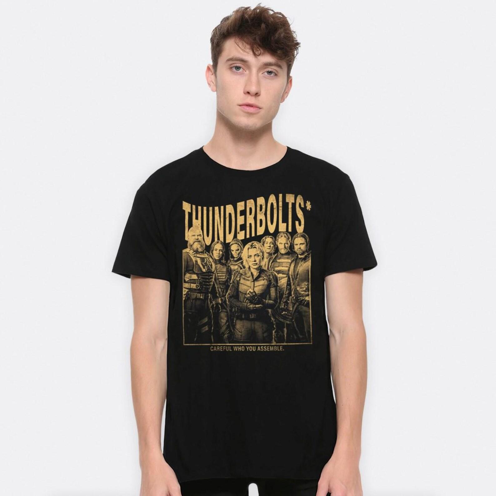 Thunderbolts Careful Who You Assemble T-Shirt, Men s and Women s Sizes (THS-97881) 3XL