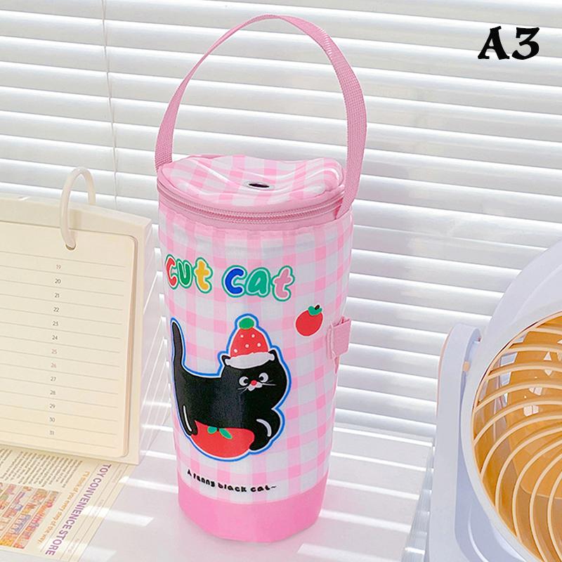 1PC Portable Milk Tea Tote Bag Heat Preservation Bag Eco-friendly Handbag Carrying Insulated Cup Cover Tumbler Cup Accessories