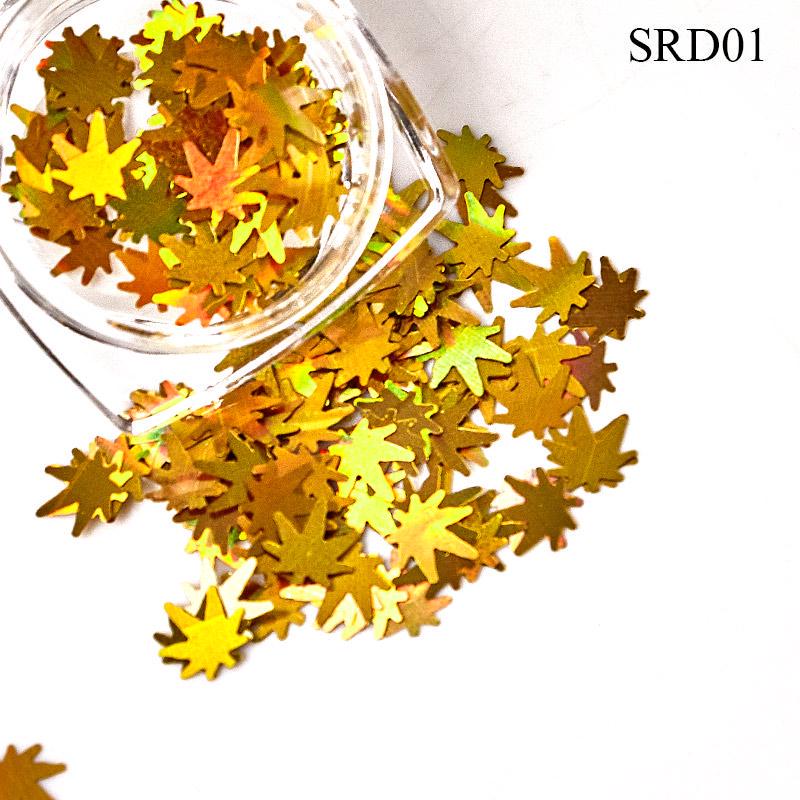 

Змішані кольори Блискітки Паєтки Голографічні тонкі пластівці Аксесуари для прикраси нігтів