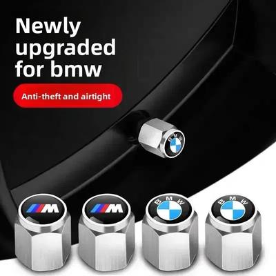 -4Pcs/set Car Wheel Tire Valve Air Stem Cap for BMW M Performance E36 E46 E90 E60 F10 F30 E39 F20 E87 E92 G30 X5 E70 E91 G20 X1
