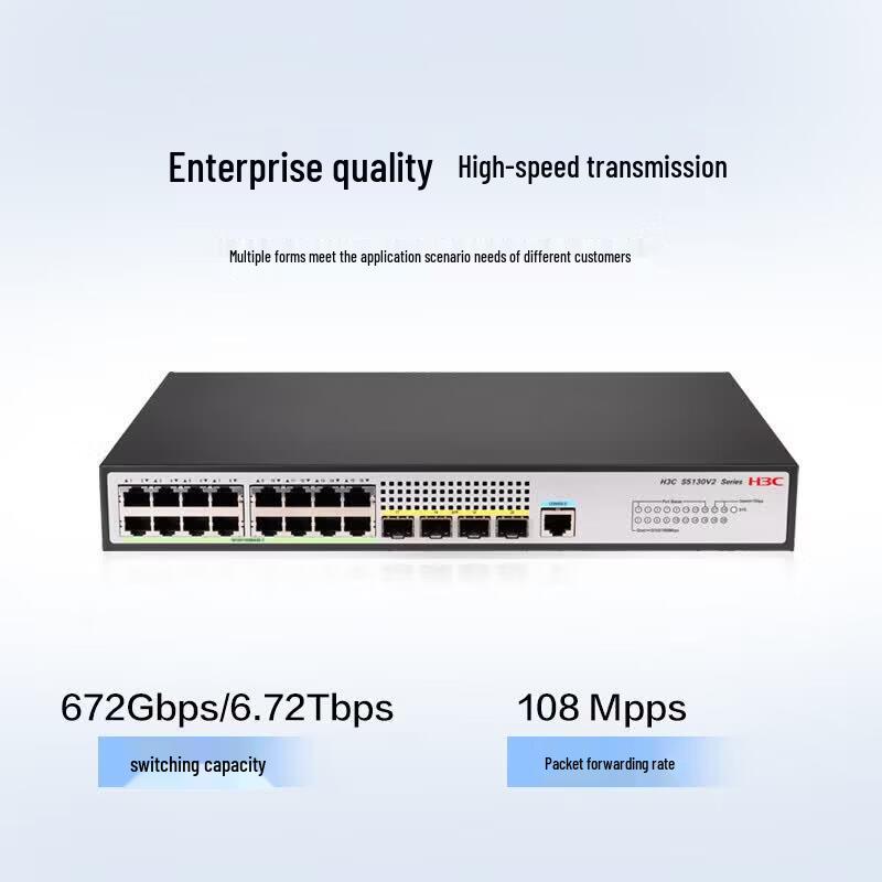 

H3C S5130V2-20P-LI Full Gigabit Managed Enterprise Network Switch