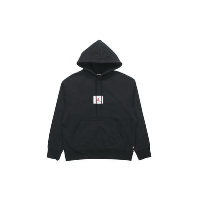 Felpa con cappuccio in pile Felpa casual da uomo Top Nero CV6147-010