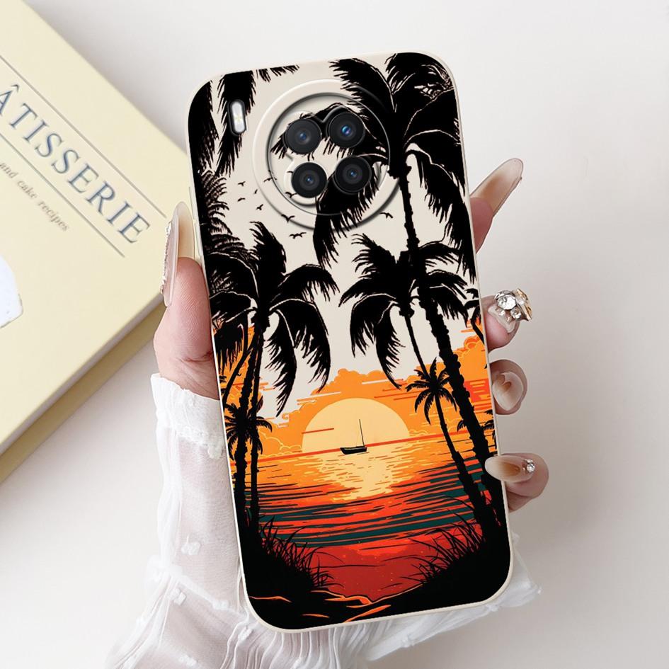 Cartoon Case For Honor 50 Lite Cover Huawei Nova 8i Phone Case Cute Daisy Panda Soft TPU Back Cover For Honor50 Lite Nova8i Capa