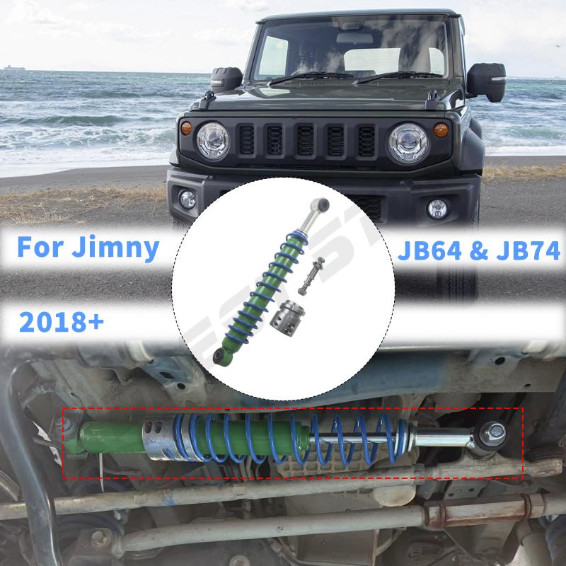 JIMNY Accessories Steering Damper For SUZUKI Jimny JB64 JB74 2019-2026 4X4 Offroad Suspension Return To Center Steering Shock