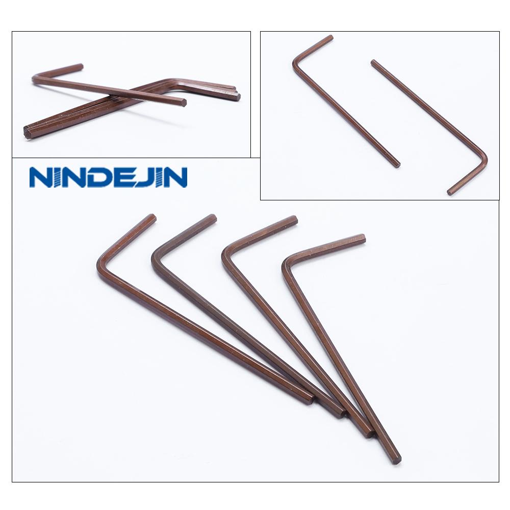 Flat Head/Ball End Hex Key Wrench 1.5 2 2.5 3 4 5mm S2 Harden L-Shape Allen Key Metric Hexagon Keys Hand Tool for Home Repair