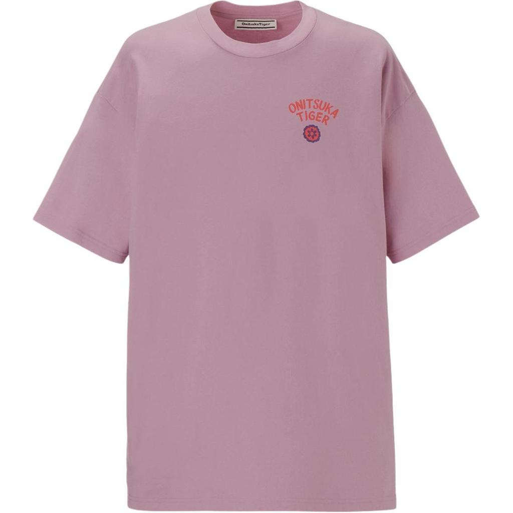 ONITSUKA TIGER Printed Loose Comfortable Short Sleeve T-Shirt Unisex Tops 2183B561_500