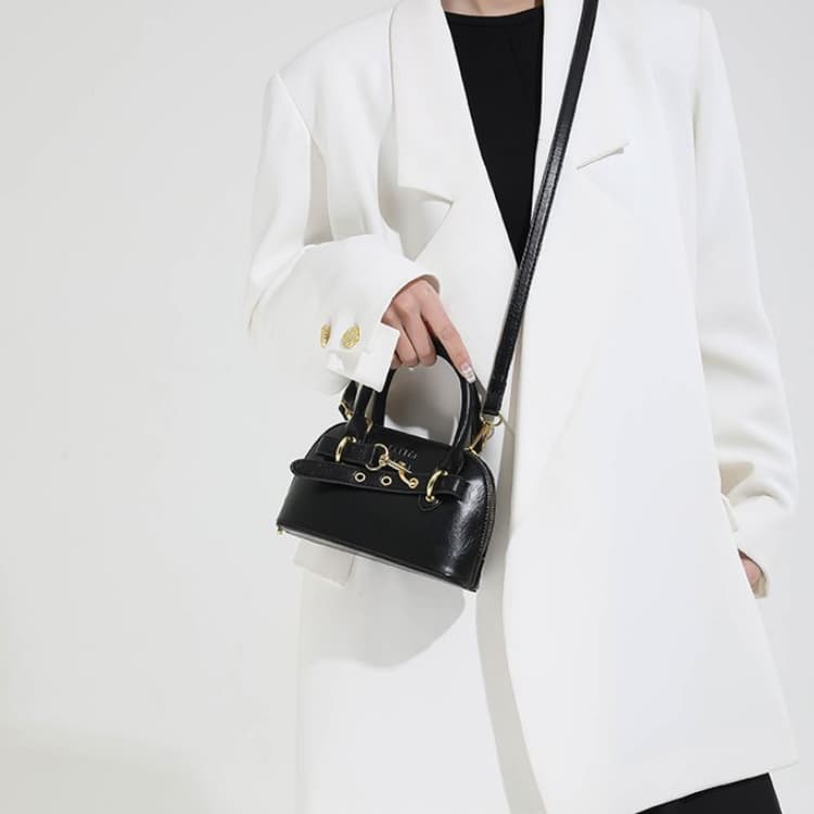 Mini-Muscheltasche Damen tragbare Umhängetasche