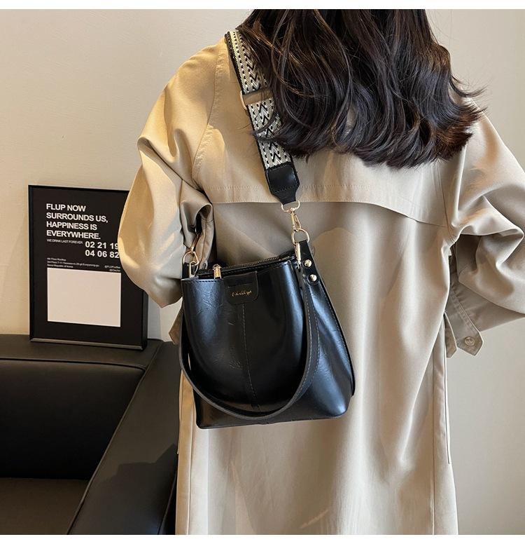 Fashion Trending Luxury Designer Brand Women Bags Female Handbags Solid Bucket Bag for Women 2024 Crossbody Shoulder Bags Totes