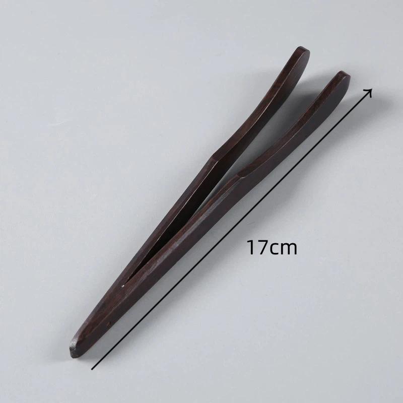 Premium Wood Food Serving Tong Sturdy Odorless Easy Grip Non-slip for Toast Cheese Fruit Outdoor Picnic
