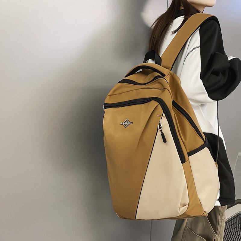 Zaino Scolastico Grande Capacità Maschile Studente Scuola Superiore Zaino Studente Scuola Media Femminile