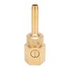 Female Thread Fountain Nozzle Brass Adjustable Water Spray Head with Valve for Pond3 4 25mm
