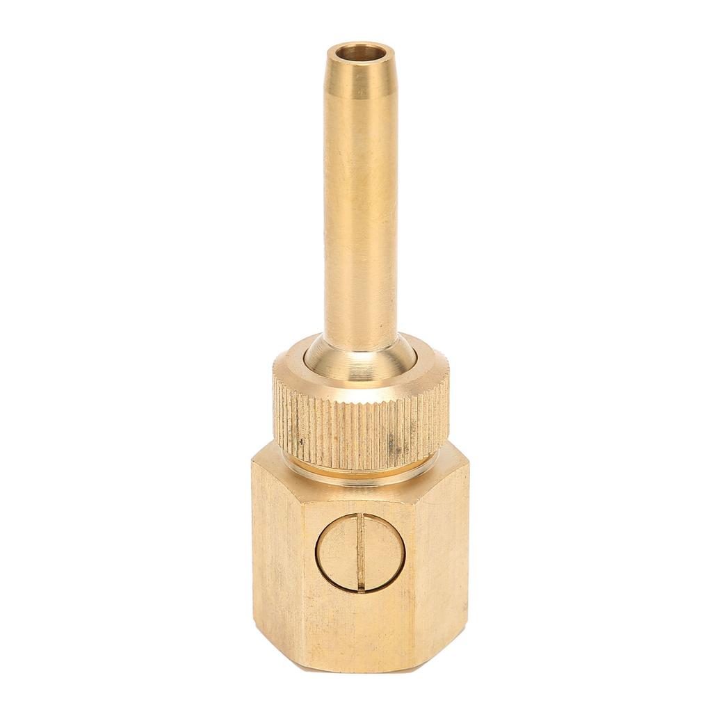 Female Thread Fountain Nozzle Brass Adjustable Water Spray Head with Valve for Pond3 4 25mm