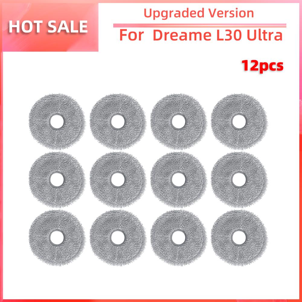 Compatible for Xiaomi Dreame L30 Ultra Robotic Vacuum Main Side Brush HEPA Filter Mop Pad Dust Bag Replacement Parts Accessories