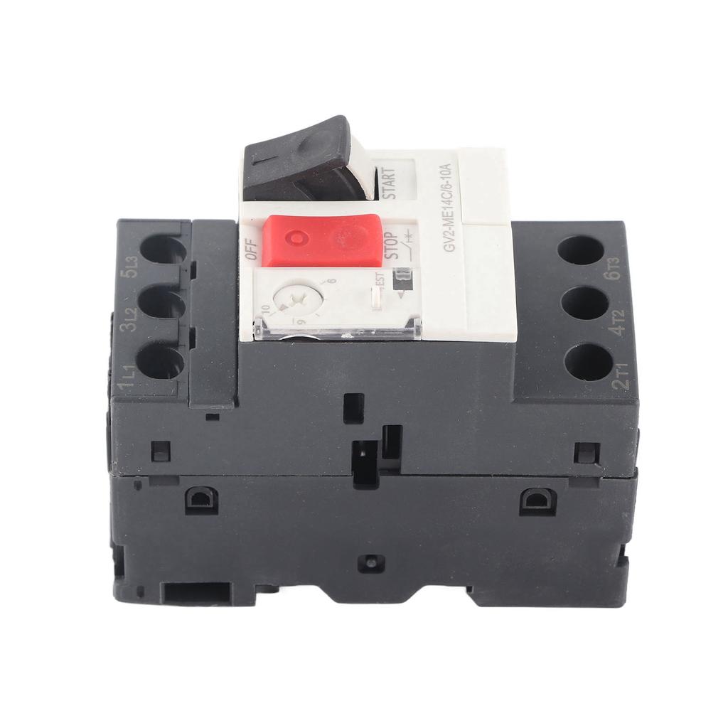Motor Circuit Breaker Overload Short Circuit Protection 35mm Guide Rail Mounting Motor Protection