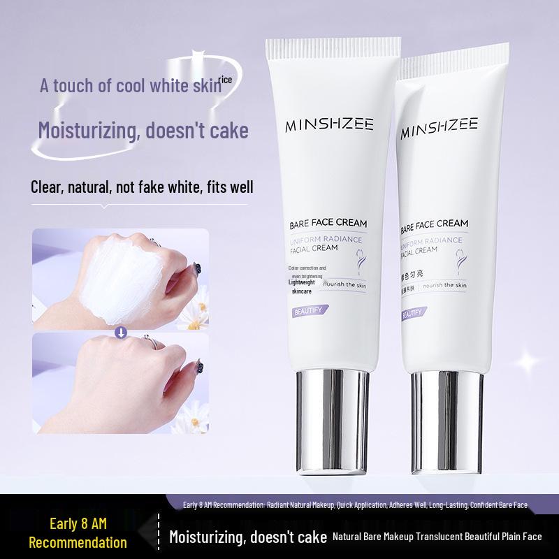 Mingxi Zhi Natural Brightening Moisturizing Cream for a Radiant, Natural-Looking Complexion