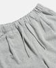 ESPIONAGE Pleated Sweat Shorts Gray