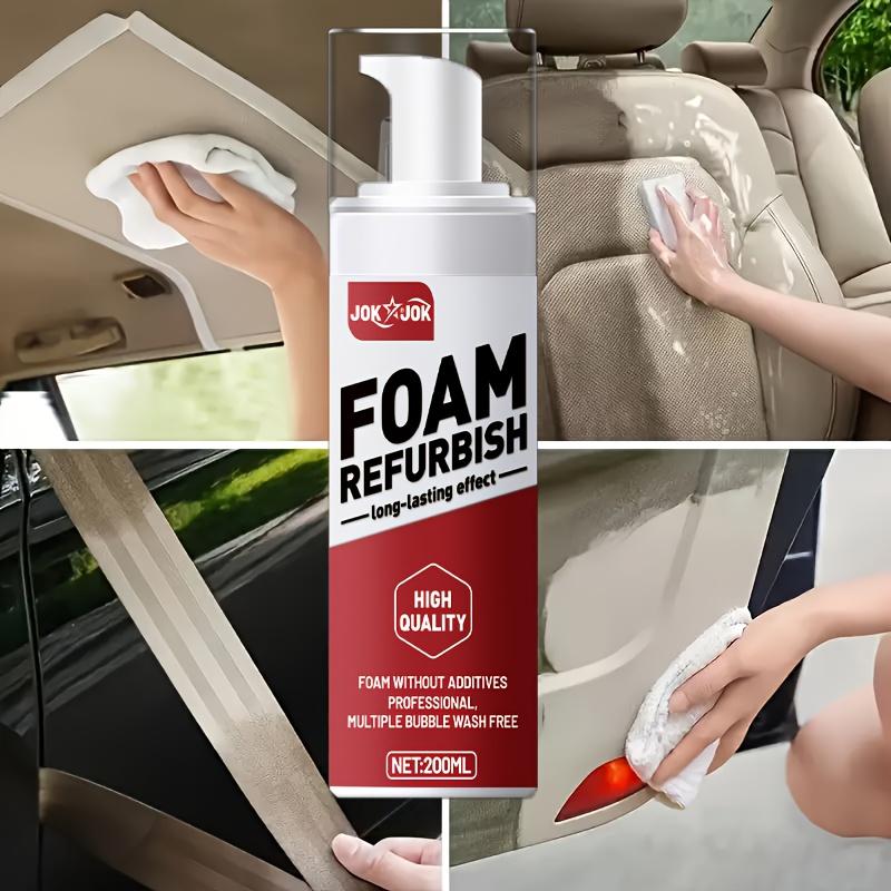 Multi-Purpose Interior Care Spray,200ML Light Neutral Formula for Car Seats,Dashboards,Steering Wheels& PU Fabric,Year-Round Use