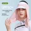 Women's Summer Ice Silk Sun Hat with Visor: Anti-UV, Breathable, Neck & Face Protection - XTJ90