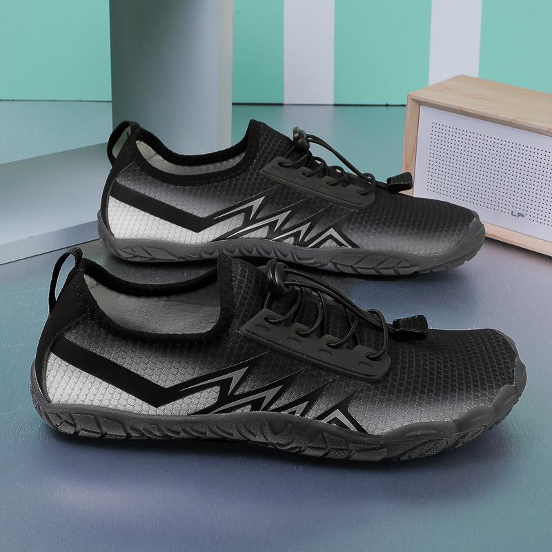 Outdoor beach quick-drying creek shoes fishing shoes breathable non-slip men's and women's five-finger snorkeling swimming shoes wading shoes