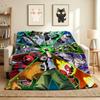 Mutant Energy Flannel Blanket Throw Blanket Soft Warm Sofa Bed Camping home Decor Unique Christmas Gift C9261716