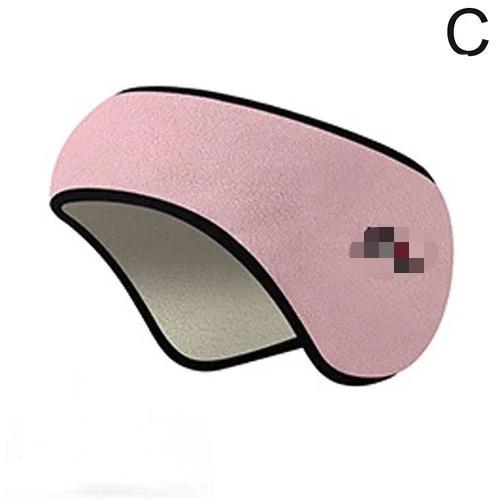 1 Set Earmuff Sleep Mask Plush Sleeping Mask Eyemuff Eye Cover For Women Warm Relax Plush Blindfold Cotton Eyes Bandage