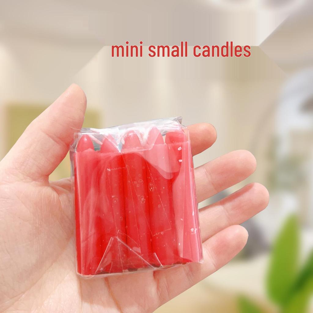 Red & White Smokeless Odorless Candles: Romantic, Emergency & Holiday Lighting