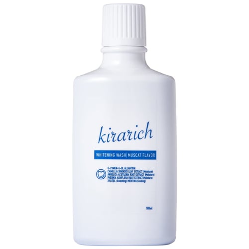 Whitening Mouthwash, Periodontal Disease, Cavities, Bad Breath Care, Liquid Toothpaste with Refreshing Agents, Kirarich, 500ml