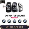 For BMW 11/14mm Car Key Sticker Logo 3D Metal Emblem Car Accessories for BMW E46 E90 E60 F10 F30 F20 E39 E36 E70 F25 F15 E53 E92