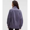 Lululemon Scuba Oversized Funnel Neck Half Zip  Long Grape Mist Silver