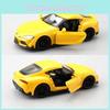 Supra Toyota Alloy Car Model Toy With Inertia Control For Kids Gift Display And