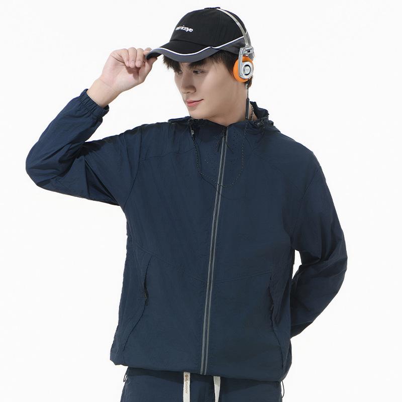 Vêtements de Protection Solaire pour Femmes et Hommes, Vêtements Respirants pour la Peau, Style Couple Sports d'Extérieur Alpinisme Vêtements de Protection Solaire à Séchage Rapide