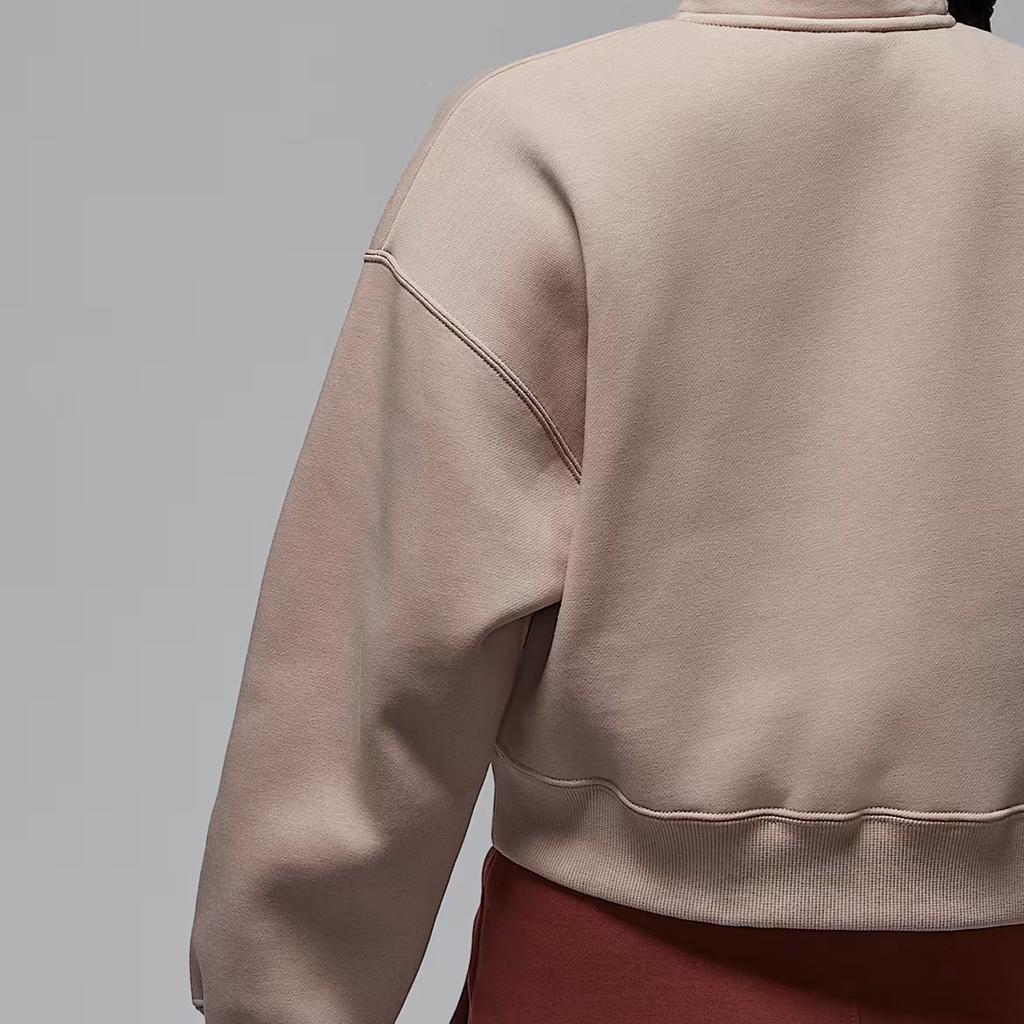 Jordan Brooklyn Fleece Simple Solid Color Comfortable Skin-Friendly Sweatshirt Women Tops IH2392-292