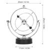 Bola oscilante de movimiento perpetuo, sistema solar electrónico, oscilación magnética, energía, órbita, adorno de escritorio