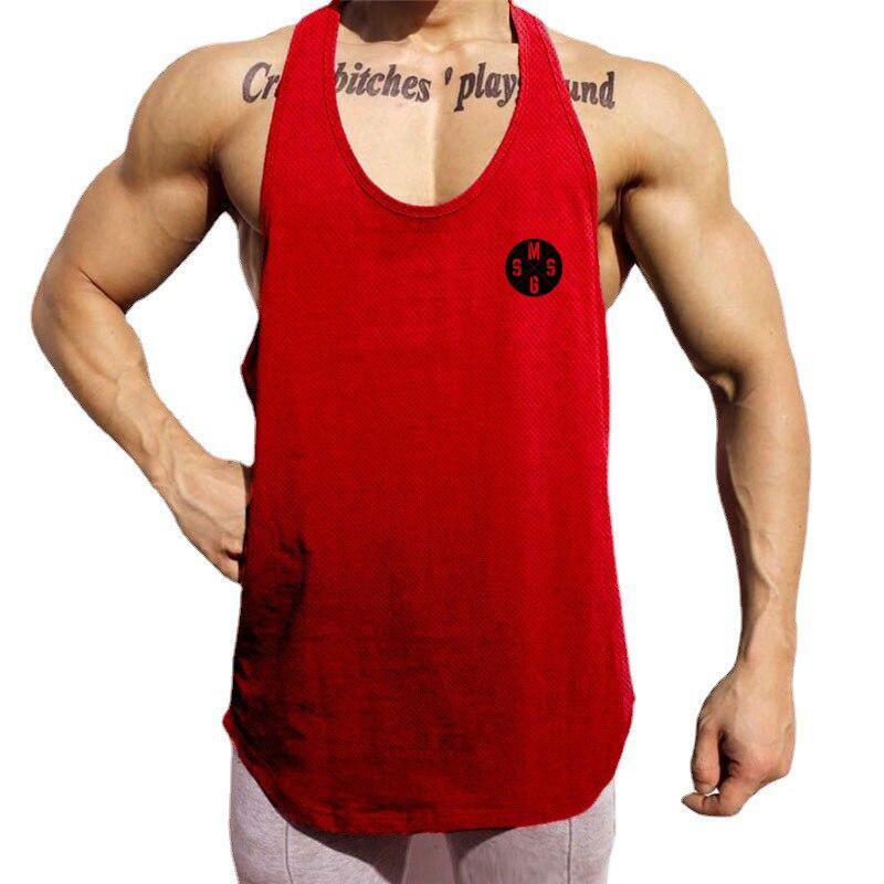 Do The Work  Muscleguys Summer Running Printed Quick Dry Mesh Bodybuilding Fitness Fasion Breathable Workout Tank Top