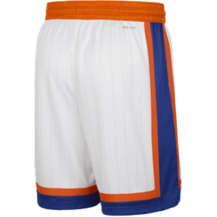 Nike Logo Print Elastic Waist Three-Quarter Casual Shorts Men Shorts White FQ4416-100