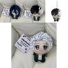 Soft Wind Breaker Plush Figure Charming Anime Keychain Adorable Hanging Decor