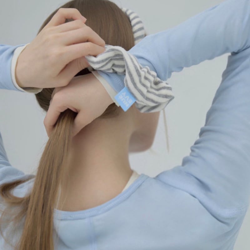 

nueevy Резинка-скранчи Lollipop_Серый Gray