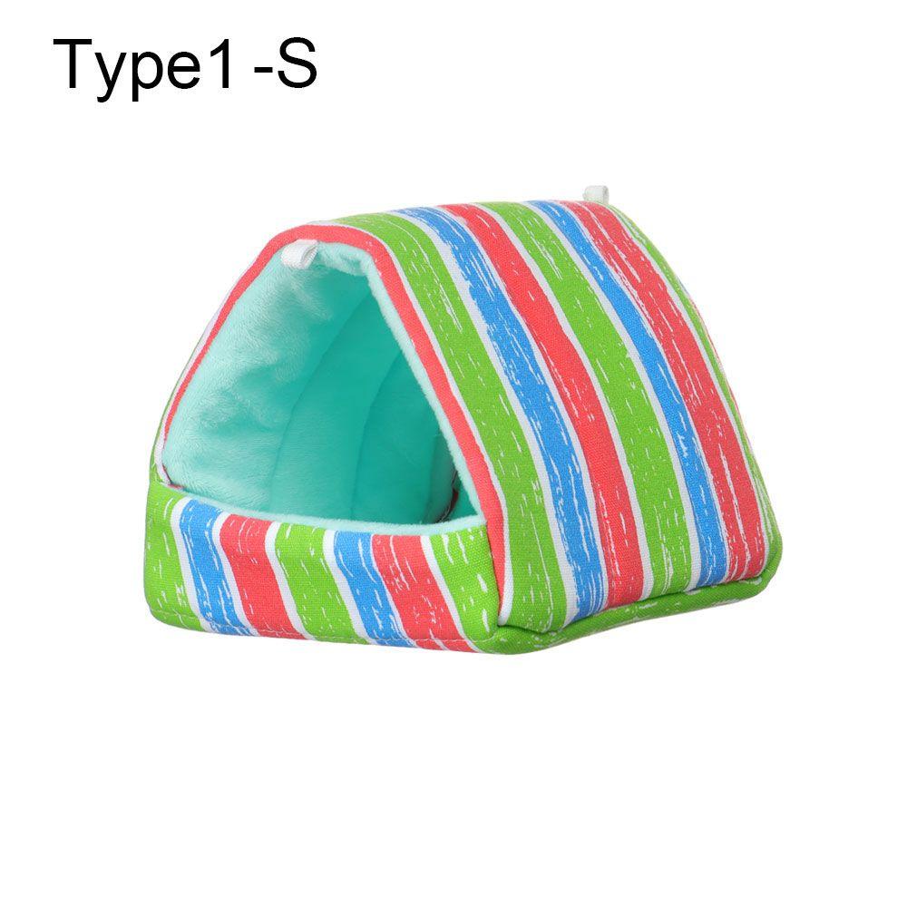 Cute Comfortable Winter Small Animal Sleeping Bed Guinea Pig Nest Warm Mat Hamster House