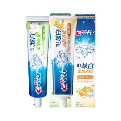 Crest 3D White Toothpaste Twin Pack