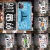 License New York Plate Number Soft Phone Case For IPhone 11 17 Air 16E 16 Pro Max 15 + 14 Plus 13 Mini 12 Apple 7 SE 8 Fundas Co
