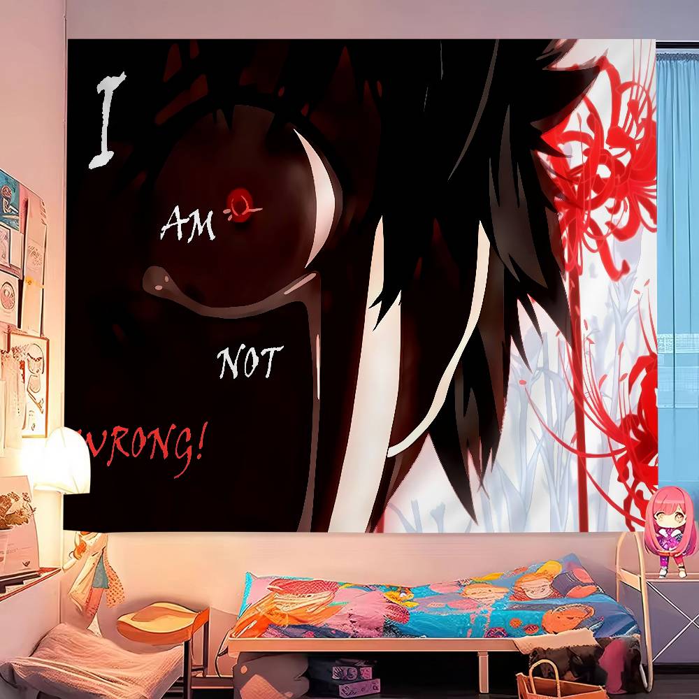 Anime Tokyo Ghoul Hanging Bohemian Tapestry Bohemian Wall Tapestries Mandala Cheap Hippie Wall Hanging