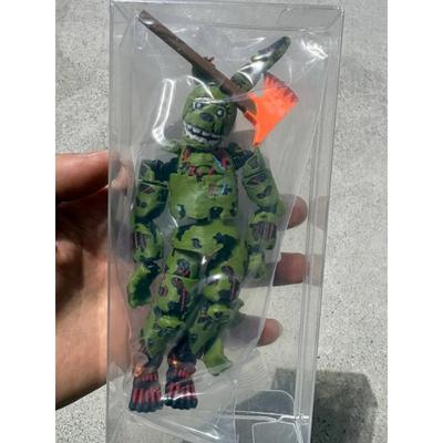 Neue 3D-gedruckte Springtrap Zombie-Kaninchen-Figur, bewegliche Formwandlung, Anime-Actionfigur, Pizza-Springtrap-Schreibtischdekoration, Spielzeuggeschenk