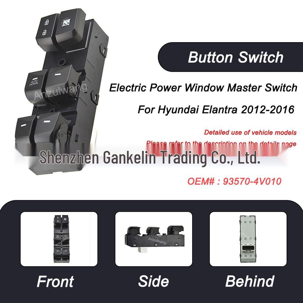 Hyundai Langdong 12-16 Glass Lifter Switch Window Button (93570-4V040) Chotacabras