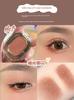 Korean Matte Single-Color Eyeshadow Palette, Earth-Toned Eyeliner, Contouring, Niche, Translucent, Low Saturation, Instagram Style