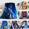 Blanket Sonic Flannel Hedgehog Cartoon Sofa Bed Throw Rug Warm Winter Gift Kids